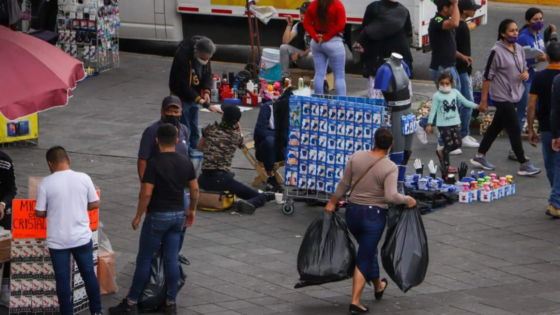 Comercio ambulante San Juan de Dios